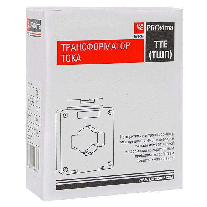 Трансформатор тока ТТЕ 60 800/5А кл. точн. 0.5 5В.А EKF tte-60-800/tc-60-800