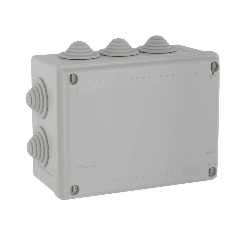 Коробка распределительная ОП 240х190х90мм IP55 10 каб. ввод DKC 54200