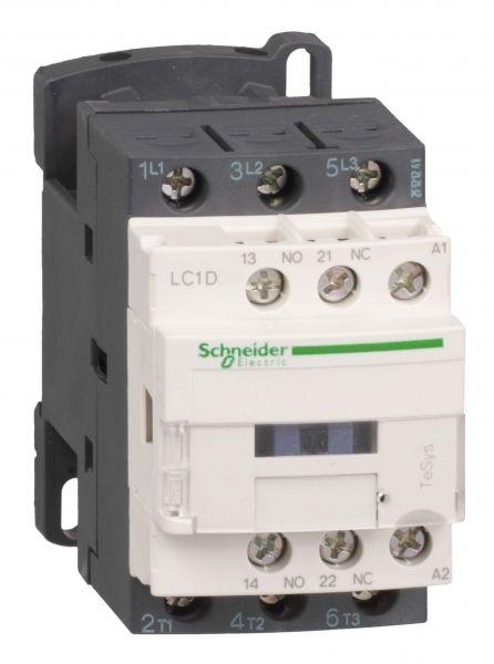 Контактор Schneider Electric 3п 12А НО+НЗ 24В LC1D12BD